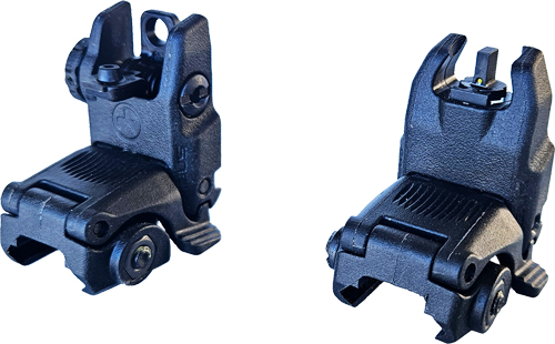 HIVIZ FOLDING AR BACK UP SIGHT - SET W/TRITIUM POST PIC RAILS 1 HIVIZ FOLDING AR BACK UP SIGHT - SET W/TRITIUM POST PIC RAILS