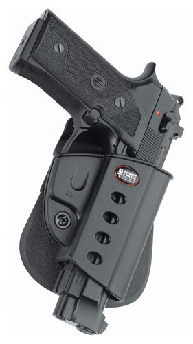 FOBUS HOLSTER E2 VERTEC PADDLE - BERETTA 92/96 WITH RAIL