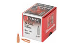 Hornady V-Max 22 Caliber 55 Grain Rifle Ammunition 100 Round