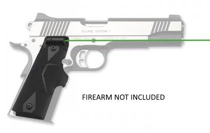 Crimson Trace Lasergrip 1911 Government Commander Green Laser Grip