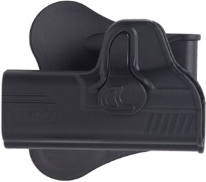 BULLDOG RR HOLSTER PADDLE POLY - RUGER LCP&KELTEC P-3AT BLK RH
