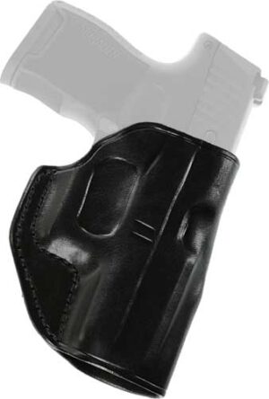 GALCO STINGER BELT HOLSTER RH - LEATHER SIG P938 BLACK