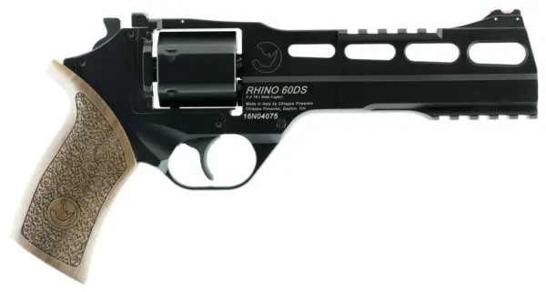 RHINO 9MM REVOLVER 60DS BLK 6 BBL 6RD