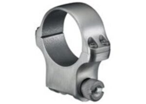 Ruger M77 2-Piece Steel Scope Rings 5B/6B 1" High - Stainless Finish