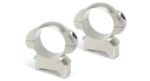 Weaver Grand Slam 1 Inch Steel Top Mount Scope Rings Silver