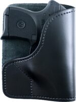 DESANTIS TRICKSTER POCKET HLTR - AMBI LEATHER RUGER LCP 380 BLK