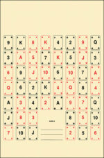 Action Target CARD2100 Entertainment  52 Playing Cards Paper 22.50" x 24" Multi-Color 100 Per Box