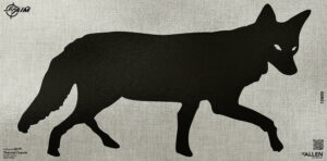 EZ-Aim 15800 Coyote Adhesive Thermal ID Paper 24" x 12" Black/Gray