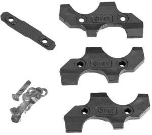 Mdt Sporting Goods Inc 105248-BLK M-LOK Spare Round Holder Black Polymer