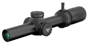 Swampfox Optics ARH11024-M Arrowhead Black 1-10x24mm 30mm Tube Guerrilla Dot MOA Red Reticle