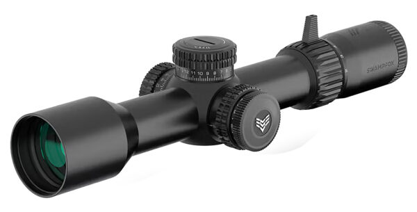 Swampfox Optics TWK52556-3M Warhawk  Black 5-25x56mm 34mm Tube Sharpshooter MOA Reticle