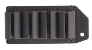 TacStar 1081130 SideSaddle Rem 870/1100/1187 20 Gauge 4rd Black Polymer w/Aluminum Mounting Plate
