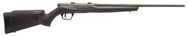 Savage Arms 70840 B17 F Bolt Action 17 HMR Caliber with 10+1 Capacity, 21" Barrel, Matte Blued Metal Finish & Matte Black Synthetic Stock Left Hand (Full Size)