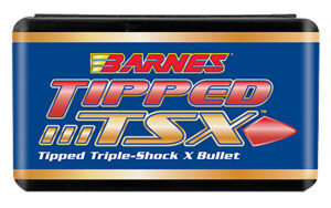 Barnes Bullets 30362 Tipped TSX 30Cal 110gr Flat Base 50/Box