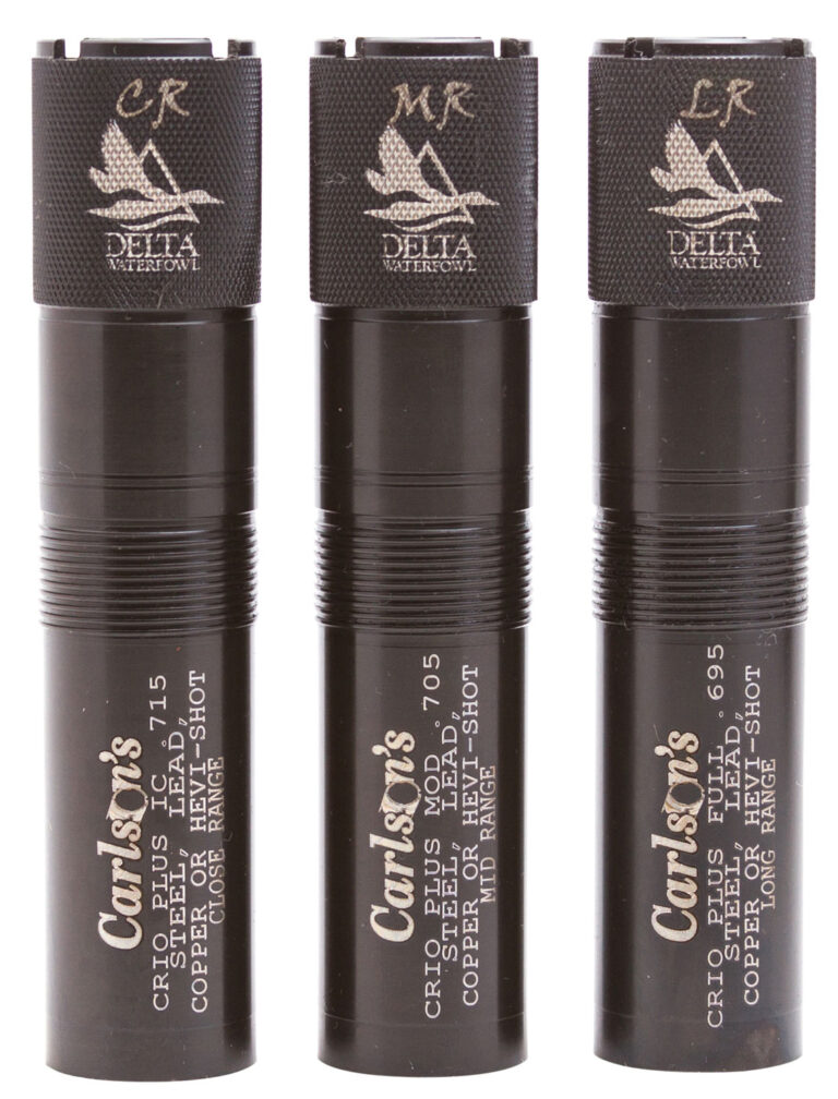 Carlson's Choke Tubes 07579 Delta Waterfowl Benelli Crio Plus 12 Gauge Mid/Long/Close Range 17-4 Stainless Steel