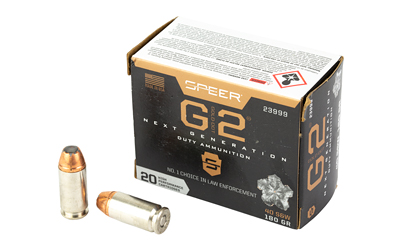 Speer Gold Dot G2 40 S&W 180 Grain Hollow Point Ammunition