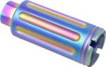 GUNTEC AR15 SLIM LINE CONE - FLASH CAN GEN 2 RAINBOW PVD