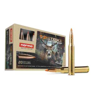 Norma TipStrike 270 Winchester Short Magnum Rifle Ammunition