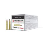 Nosler Varmegeddon Rifle Ammunition .22 Hornet 35 gr FB Tipped 3000 fps - 20/ct