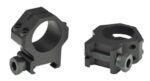 Weaver 4-Hole Tactical Picatinny Aluminum Scope Rings - Matte - 30mm Low