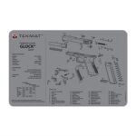 TEKMAT PISTOL GUN CLEANING MAT FOR GLOCK GEN 4 GRAY