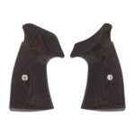 S&W N-FRAME, TAC DIAMOND, SQUARE BUTT, BLACK CHERRY