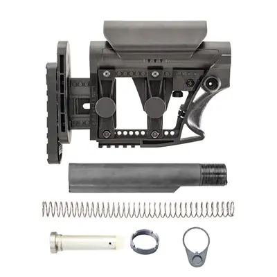 MBA-3 CARBINE BUTTSTOCK W/223/5.56 BUFFER ASSEMBLY BLACK