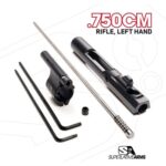 AR-15 ADJ PISTON SYSTEM W/CLAMPON .750'' GAS BLOCK RIFLE LH
