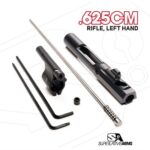 AR-15 ADJ PISTON SYSTEM W/CLAMPON .625'' GAS BLOCK RIFLE LH