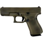 GLOCK 19 GEN 5 MOS 9MM 4.02âBBL (3)15RD DSTRSD BAZOOKA GREEN