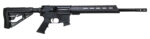 Alexander Arms RST17 Standard  17 HMR  10+1 18" Fluted Barrel, Black Hard Coat Anodized Metal Finish, EFX Black Stock, Optics Ready