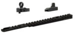 XS Sights ML10045 Marlin Optic Mounts & Ghost Ring Sight Sets  Black Anodized 0 MOA