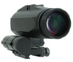 TacFire RDX3MB Flip to Side 3X Red Dot Magnifier  Black Anodized 3x 30 mm