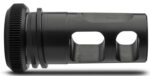 ADVANCED ARMAMENT COMPANY 64133 Blackout Muzzle Brake 30 Cal 5/8"-24 tpi, Black Steel, for AAC MK13-SD Suppressors