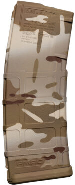 Weapon Works 228054 PMAG GEN M2 MOE 30rd 5.56x45mm NATO MultiCam Arid Polymer Fits AR-15