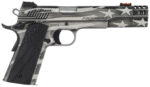 Kimber Mfg.,inc 3700840 Independence 1911  45 ACP 8+1 5" Rear Serrations Stainless Steel Slide Custom Flag Themed Cerakote G-10 Grip