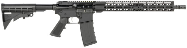 Anderson B2K869A034 Dark Horse  5.56x45mm NATO 30+1 16" Black Nitride Steel Barrel, Matte Black Picatinny Rail Aluminum Receiver, M-LOK Handguard, 6 Position Black Synthetic Stock, A2 Style Grip