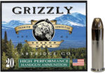 Grizzly Ammo GC357M9   357Mag 148gr Jacketed Hollow Point 20 Per Box/10 Case