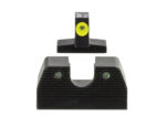 Trijicon 600890 HD XR Night Sight Set Green Tritium/Yellow Outline Front, Green Tritium Rear, Black Frame, Fits FN FNP/FNX