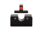 Trijicon 601000 HD XR Night Sight Set Green Tritium/Orange Outline Front, Green Tritium Rear, Black Frame, Fits FN 509