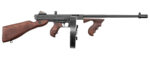 Auto-Ordnance T5P100D 1927A-1 Lightweight Deluxe .45 Cal 100+1 Fixed Walnut Wood Stock, Walnut Grip