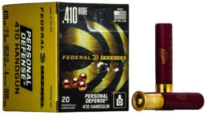 Federal Premium 410 Gauge 2.85 Inch 000 Buckshot Shotgun Ammunition 20 Round
