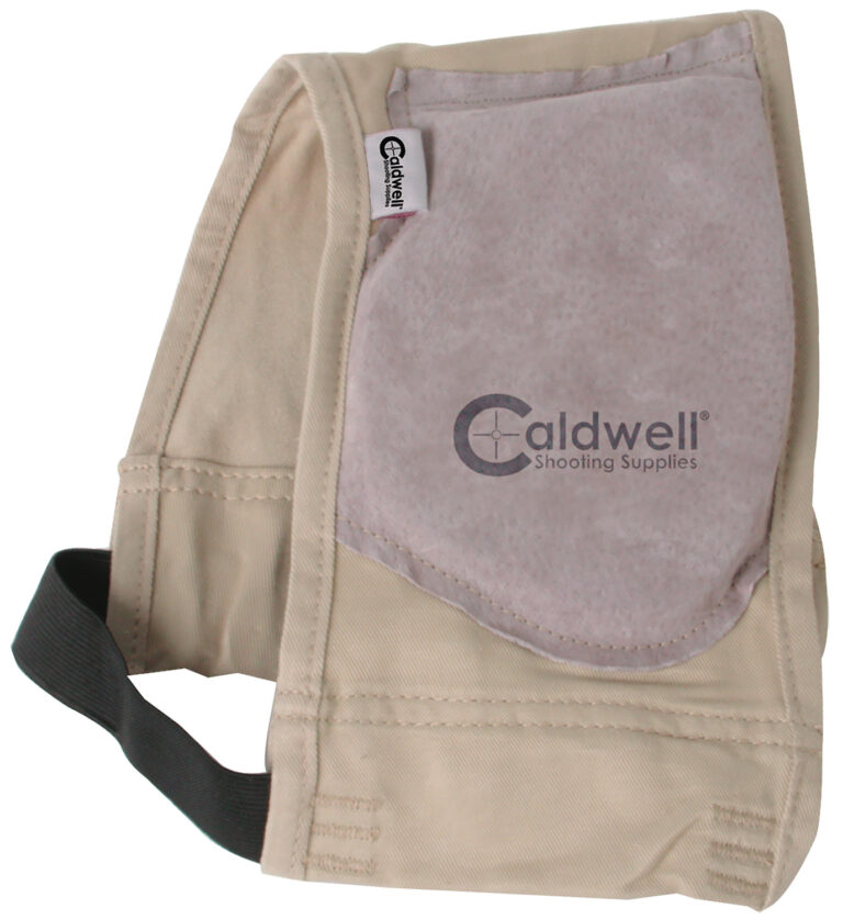 Caldwell Magnum Recoil Shield Tan Cloth with Leather Pad Accessory