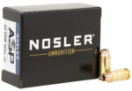 Nosler 51279 Assured Stopping Power Handgun 40S&W 180gr Jacketed Hollow Point 20 Per Box/20 Case
