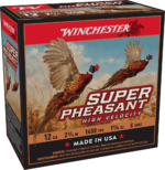 WINCHESTER 12 GA 2-3/4" #6 SUPER PHEASANT HV HB 1-3/8 OZ 25 RD/BX 10 BX/CS
