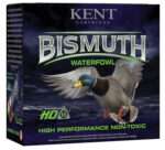 Kent Cartridge B123W404 Bismuth Waterfowl 12 Gauge 3" 1 3/8 oz Bismuth 4 Shot 25 Per Box/ 10 Case