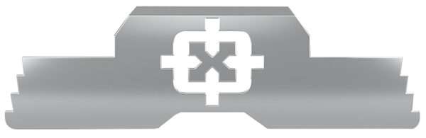 Cross Armory CRG5SLSV Slide Lock  Extended Silver 4140 Steel for Glock Gen1-5 P80