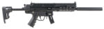 GSG GERGGSG1610ML GSG-16  Full Size 22 LR 10+1 16.25" Black Black Polymer Receiver Black Collapsible w/Storage Compartment Stock Right Hand