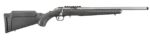 RUGER AMER RIMFIRE STND 22 LR RFL STS BLK SYNTH 18"