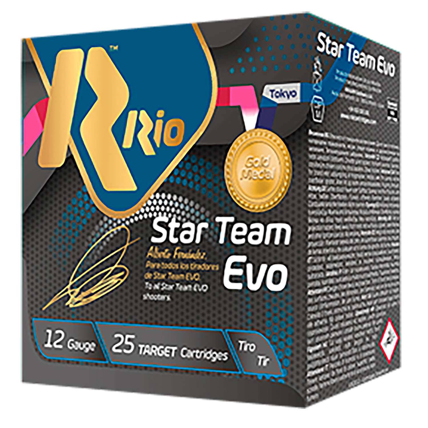 Rio Ammunition STT28LT75 Star Team EVO 12Gauge 2.75" 1oz 7.5Shot 25 Per Box/10 Case 1 Rio Ammunition STT28LT75 Star Team EVO 12Gauge 2.75" 1oz 7.5Shot 25 Per Box/10 Case
